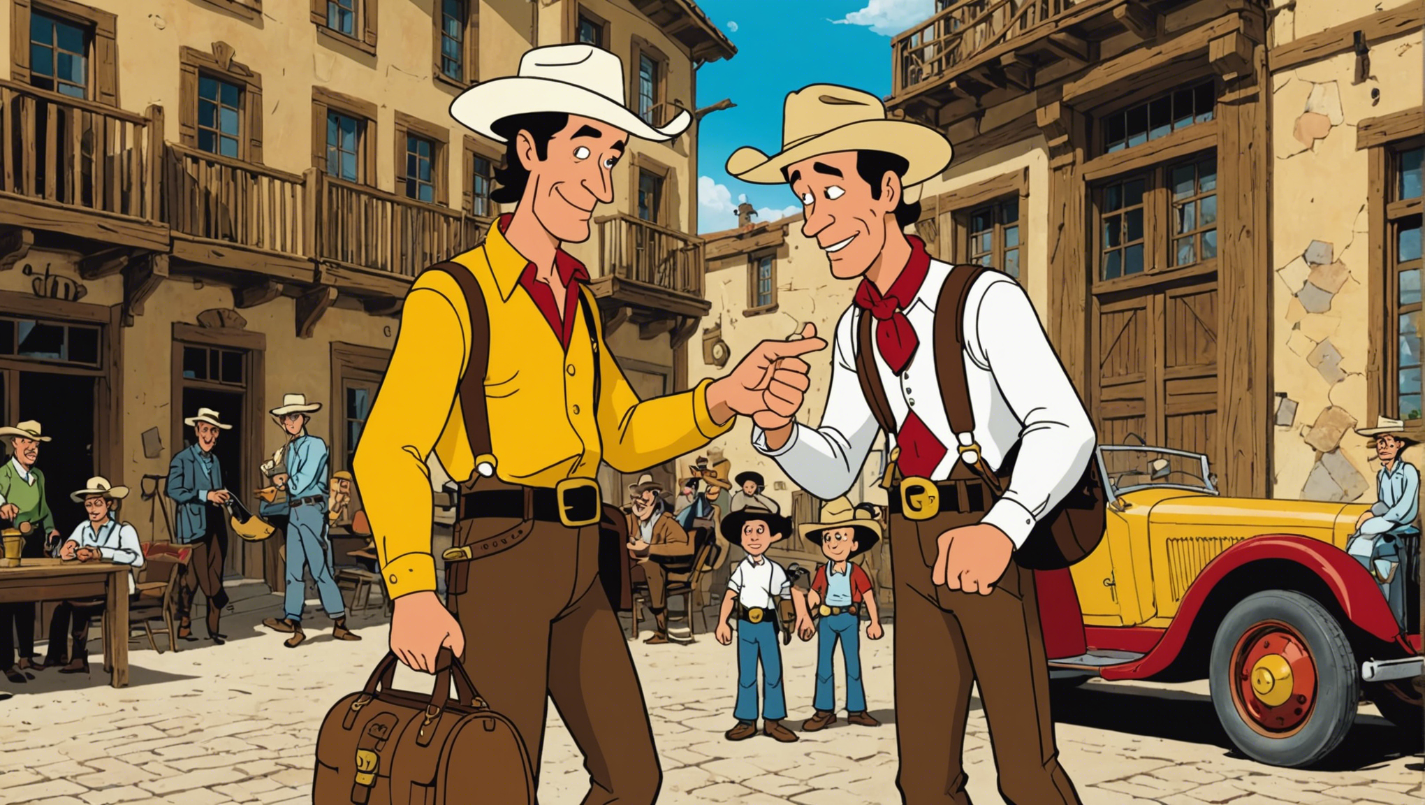 découvrez l'identité du cocréateur de lucky luke avec morris et explorez son implication dans la création de cette célèbre bande dessinée.