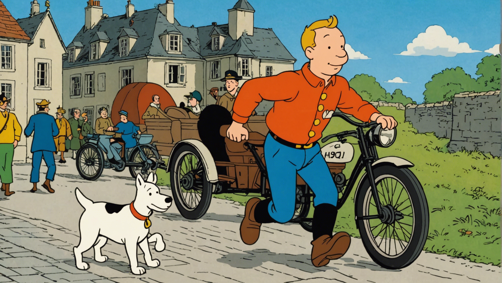 découvrez qui était hergé (georges remi) et plongez dans les mondes fascinants des aventures de tintin, le célèbre reporter, accompagné de son fidèle compagnon milou.