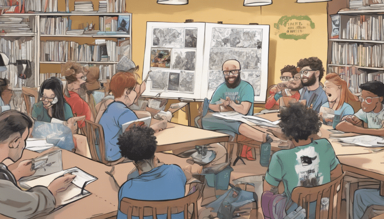 découvrez comment participer à l'atelier bd sensationnel au salon voyage en livres 2024 à la clayette et libérez votre créativité artistique !