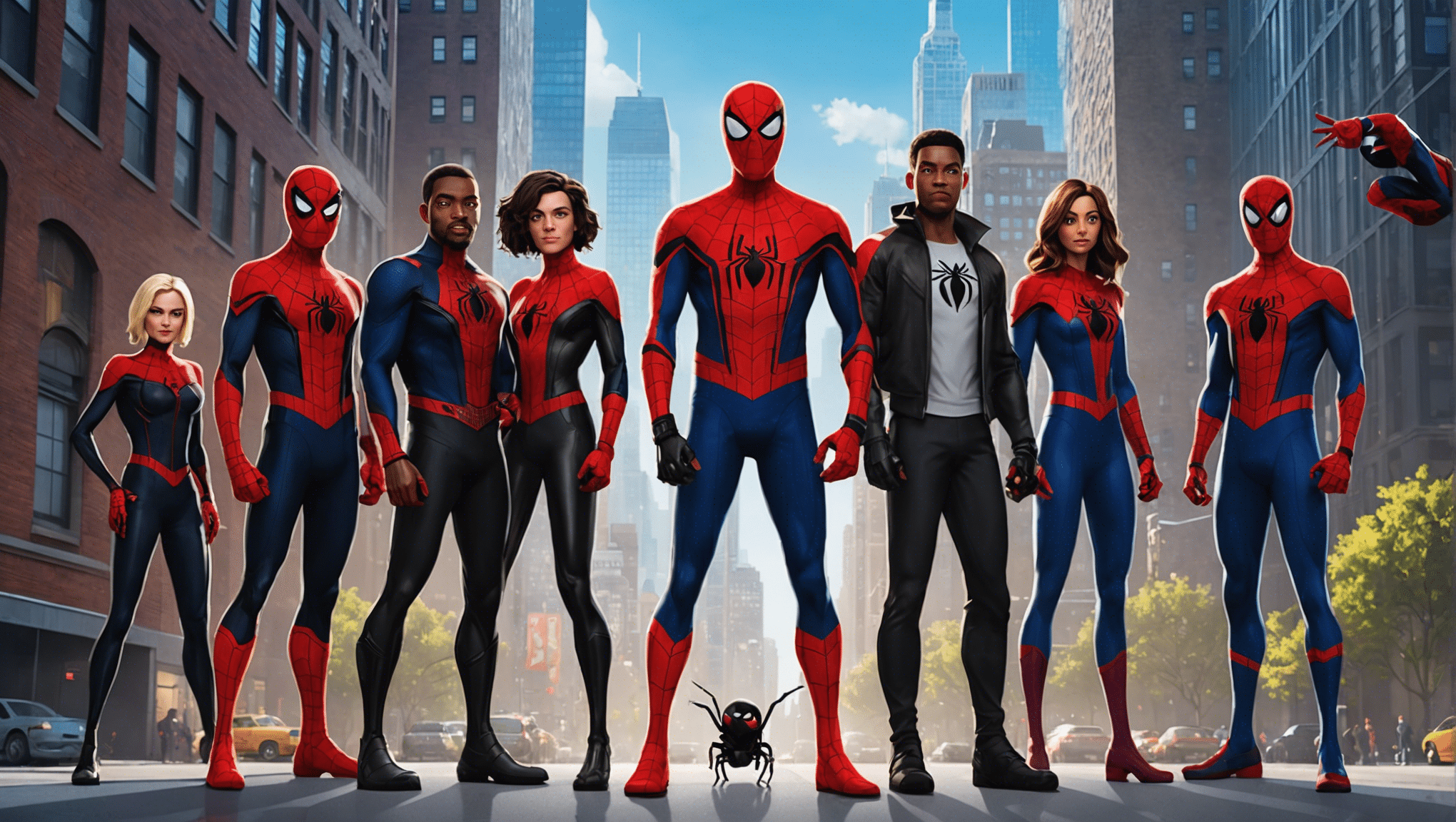 découvrez le spider-verse qui se transforme en spider-society dans une série limitée captivante.