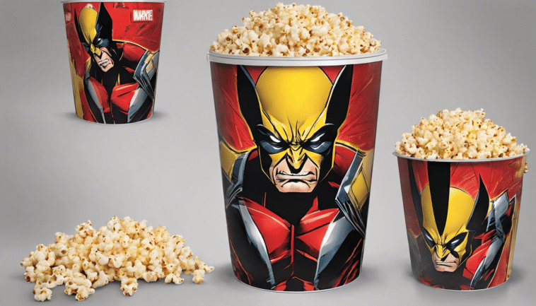 découvrez la dernière innovation de marvel avec le seau à pop-corn wolverine, alliant praticité et style pour une expérience cinématographique inoubliable.