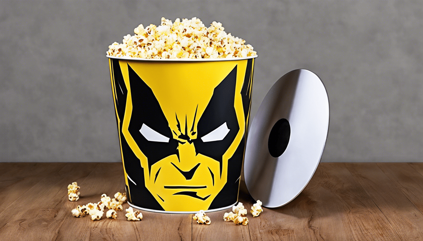 découvrez la nouvelle innovation incroyable de marvel : le seau à pop-corn wolverine, pour une expérience cinématographique inédite !