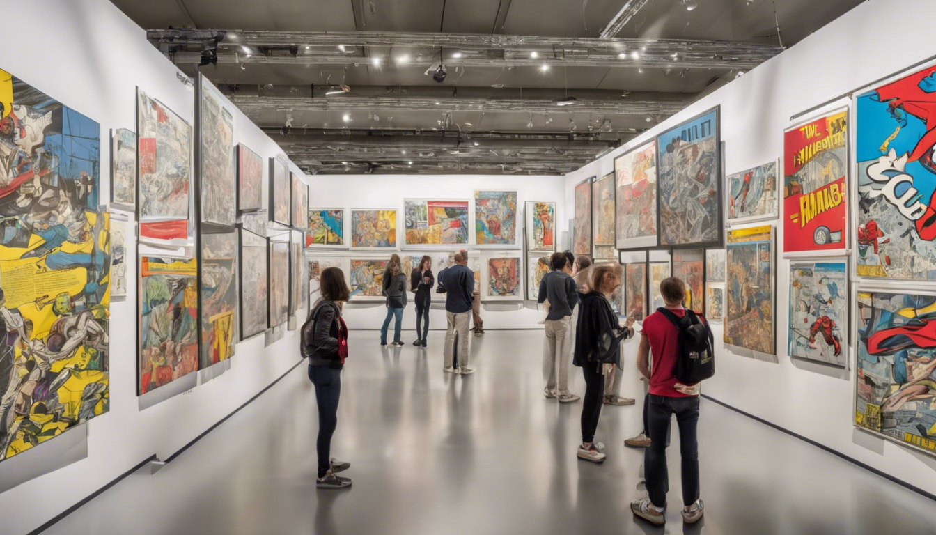 plongez au cœur de l'exposition-événement au centre pompidou : « la bande dessinée à couper le souffle ! » et découvrez tous ses secrets et trésors artistiques.