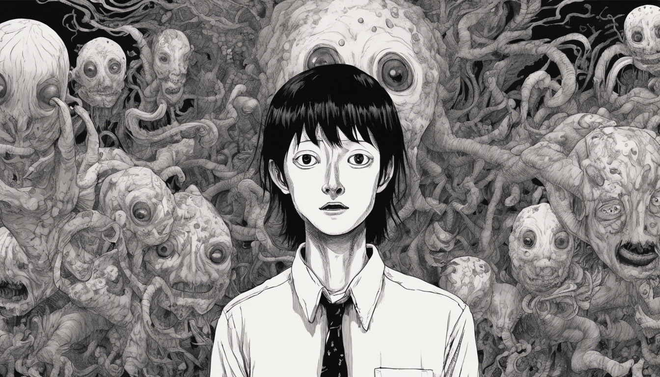 découvrez l'étrange aventure de beat, une histoire mystérieuse où se mêlent horreur et étrangeté, signée par le talentueux junji ito.