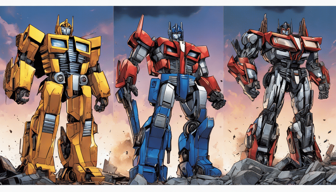 découvrez la nouvelle collection de bandes dessinées transformers de l'ère marvel révélée par skybound