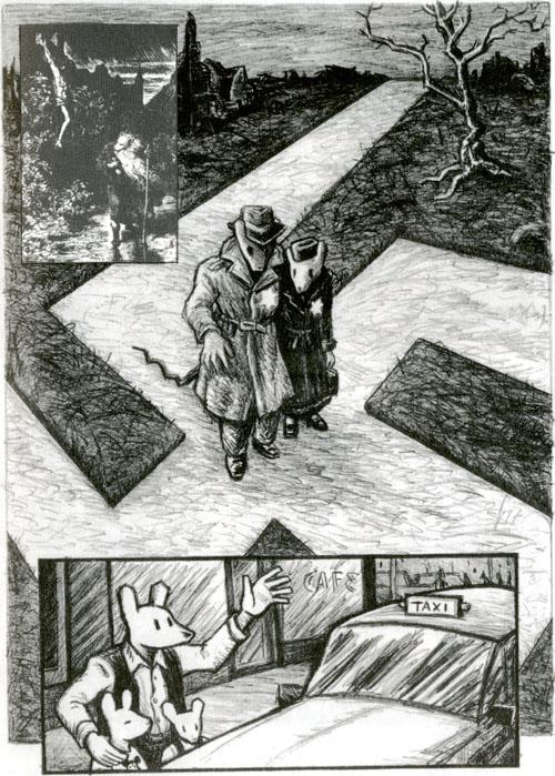 découvrez l'œuvre emblématique d'art spiegelman, 'maus', qui mêle bande dessinée et récit historique pour raconter l'horreur de l'holocauste à travers une narration poignante et innovante. une exploration unique des mémoires, du traumatisme et de la résistance, mettant en scène des animaux pour illustrer les différentes communautés.