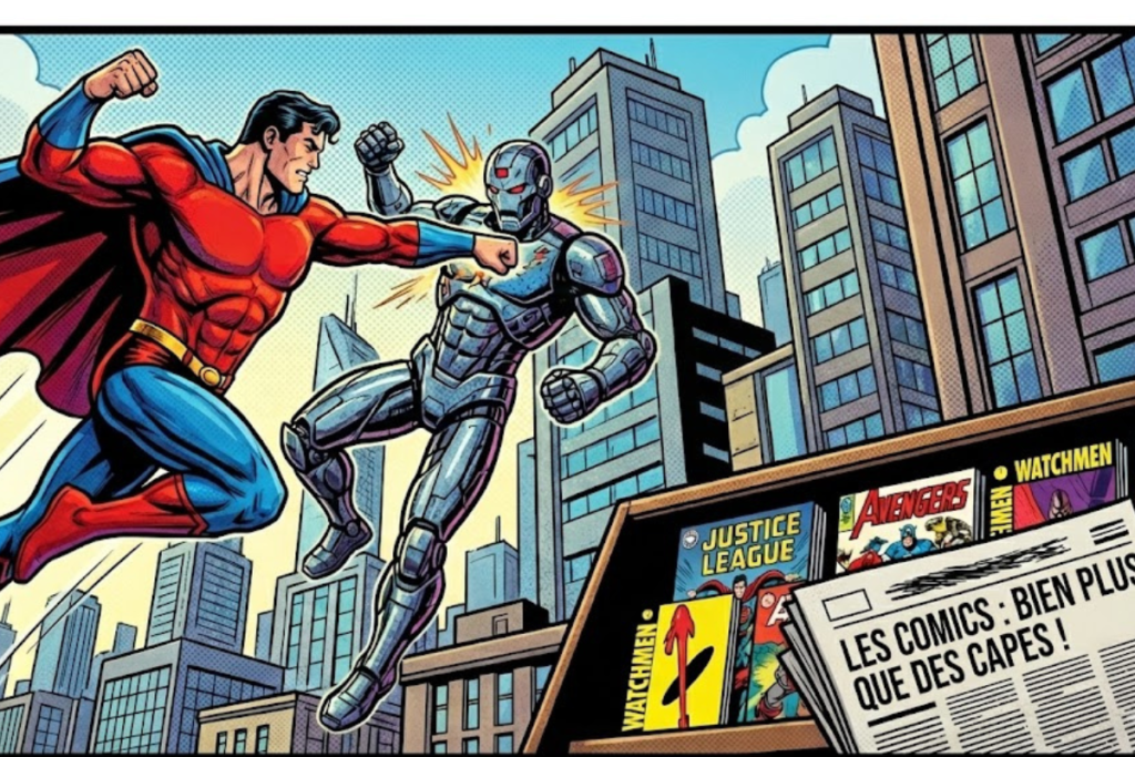 Le style de BD américain : les Comics.