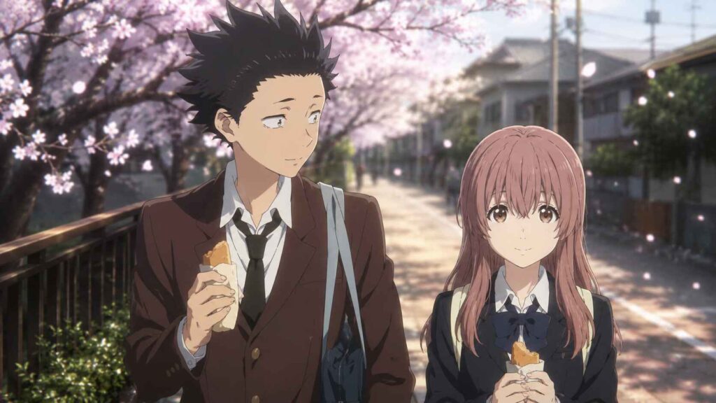 les doubleurs et récompenses liés au personnage shoya ishida