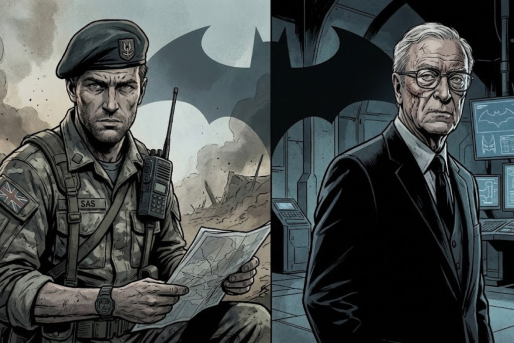 D'ancien officier du SAS au majordome de Batman.