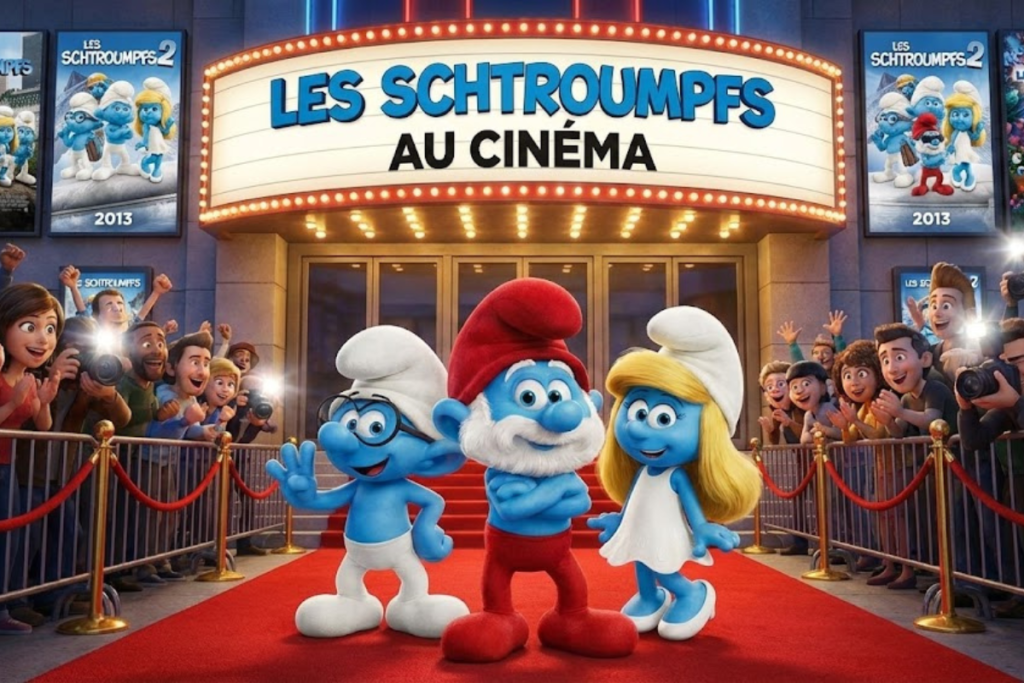 Adaptation cinématographique des Schtroumpfs.