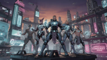 découvrez le grand retour d'annihilation conquest 2099 et des west coast avengers en édition deluxe exclusive chez panini comics au printemps 2026. une collection incontournable pour tous les fans de comics !
