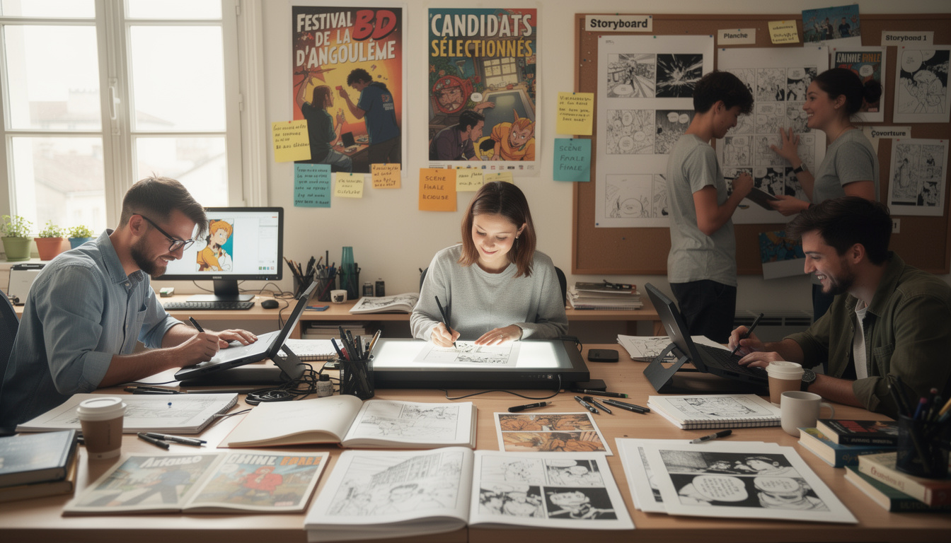 découvrez le retour du festival de bd d'angoulême, cette année sous la direction de nouvelles directrices promettant une édition innovante et riche en événements.