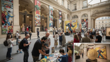 découvrez comment la bande dessinée investit la monnaie de paris, alliant art graphique et patrimoine historique dans une exposition unique.
