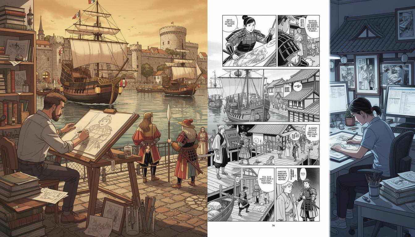 découvrez « nanbanjin », une bande dessinée captivante qui explore et célèbre les liens culturels entre la france et le japon à travers une histoire unique et émouvante.