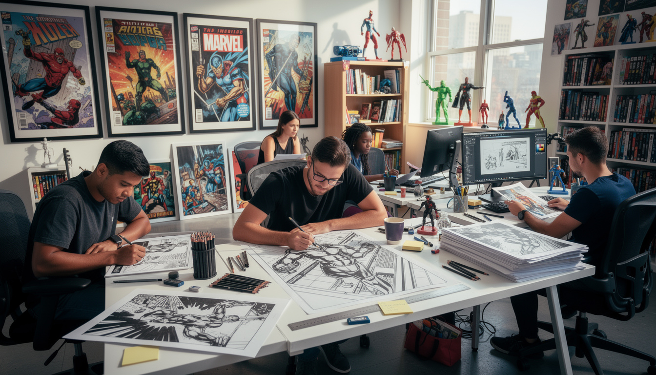 découvrez le guide ultime d'un artiste marvel pour maîtriser l'art des bandes dessinées, avec des astuces, techniques et conseils exclusifs.