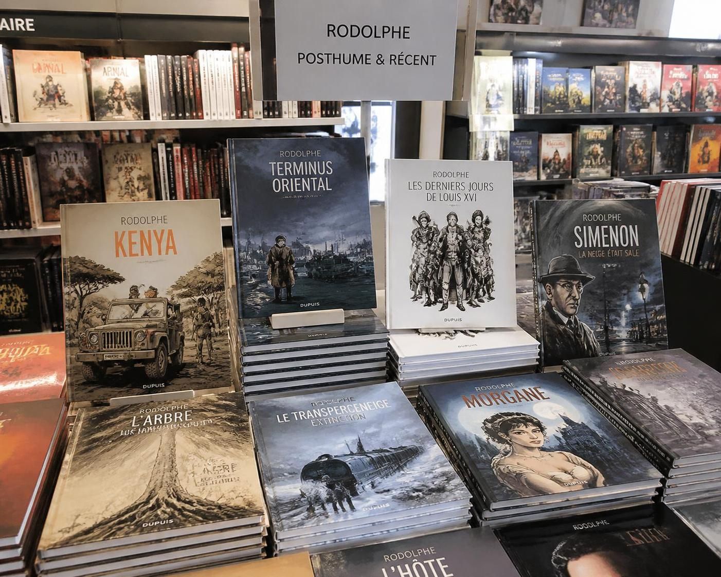 annonce du décès de rodolphe, maître scénariste emblématique de la bande dessinée franco-belge, célébrant son héritage et son influence majeure dans le monde de la bd.