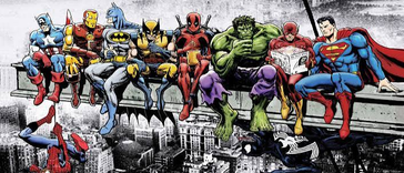 Top 5 des super-héros les plus appréciés dans les comics