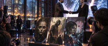 idw dark s’associe à blumhouse pour créer des comics inspirés de m3gan, the purge et happy death day, entre horreur et suspense.