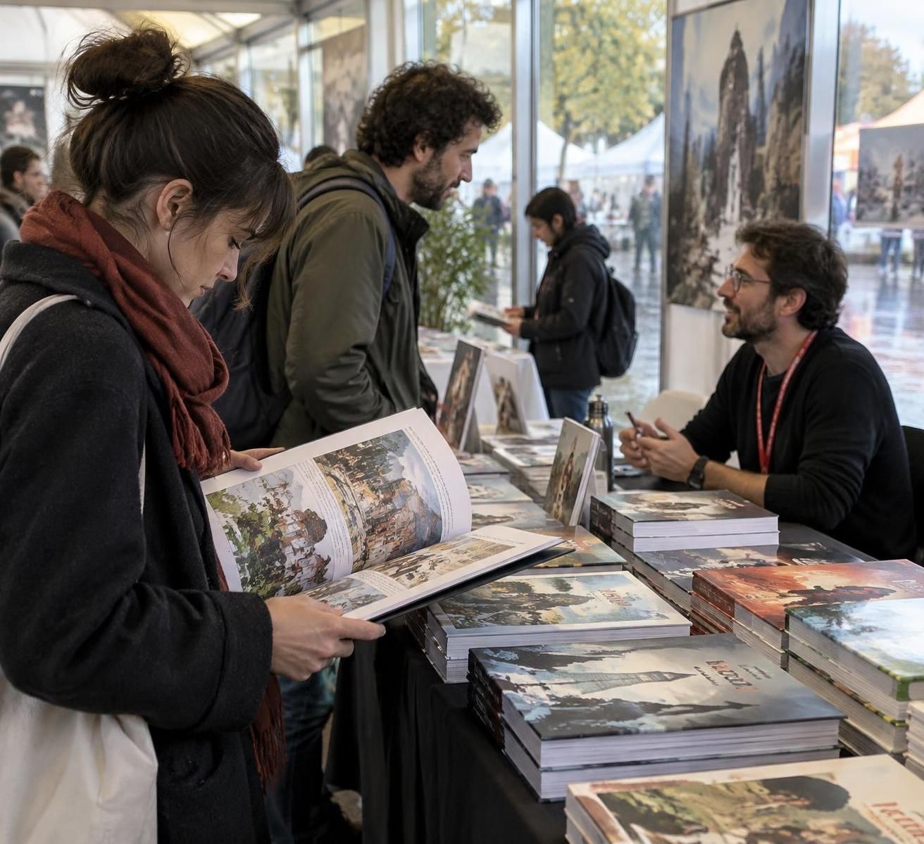 au quai des bulles 2026, le label 619 réunit neyef, anne masse, simon « hutt » t., martin robic et guillaume singelin autour de la bande dessinée.