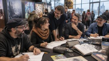 à quai des bulles 2026, le label 619 réunit neyef, anne masse, simon « hutt » t., martin robic et guillaume singelin autour de la bande dessinée.